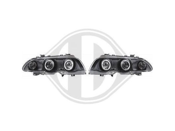 Designscheinwerf.Set E46 FüR 98-01 H1+H1 +Motor Lwr-image