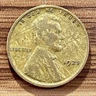 1925-P Lincoln Wheat Cent Monster Woody Error Wood Grain Improper Alloy Mix