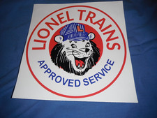 Lionel service station decal early 1960s