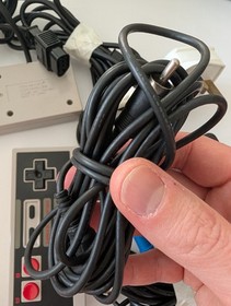 Nintendo NES Action Set Boxed Console Mario Duck Hunt Light Gun  Tested Clean