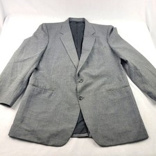 Seasons Spanner wool blend heathered grey blazer jacket sports coat