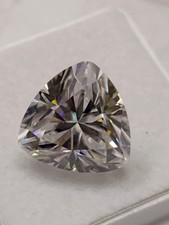 5.00 CT Trillion Cut Lab-Grown Loose CVD Diamond VVS1 Certified Natural D Color