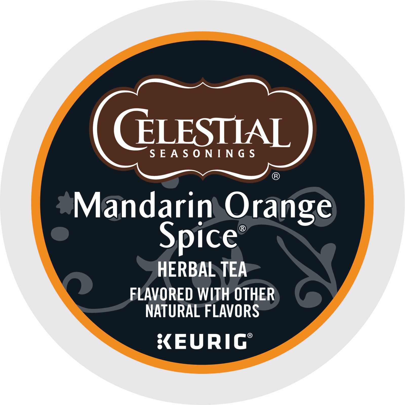 Celestial Seasonings Mandarin Orange Spice Tea, Keurig K-Cup Pod, 96 Count