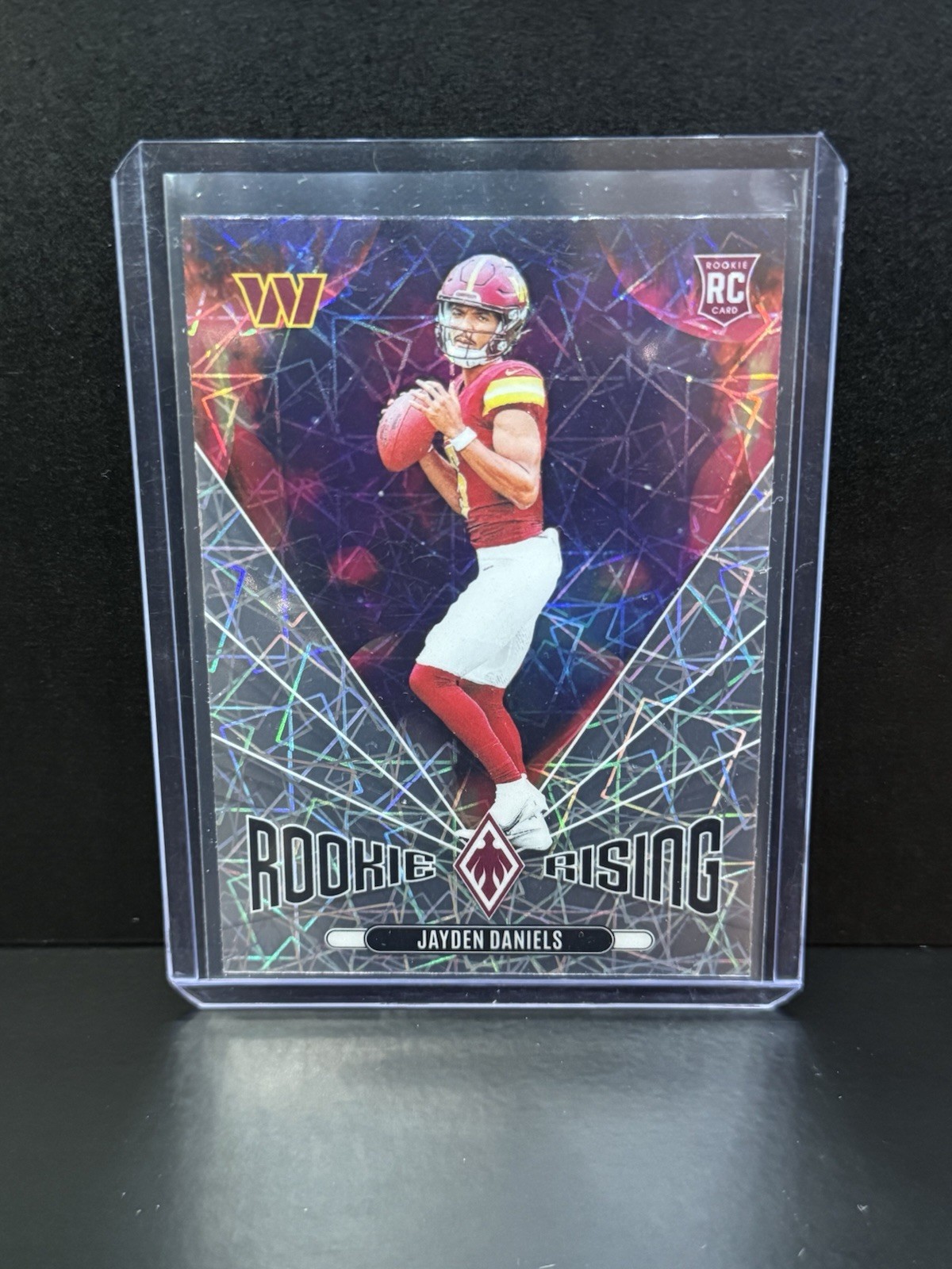 2024 Panini Phoenix - Rookie Rising Jayden Daniels #RR-JDS Lazer (RC)