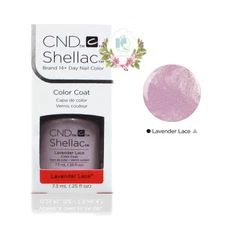 CND Shellac UV Gel Polish 0.25 oz NIB Lavender Lace