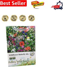 5g Wildflower Bee & Butterfly Meadow Mix Packet 100% Pure Wild Flower Seeds w... 1598.00 per kilo