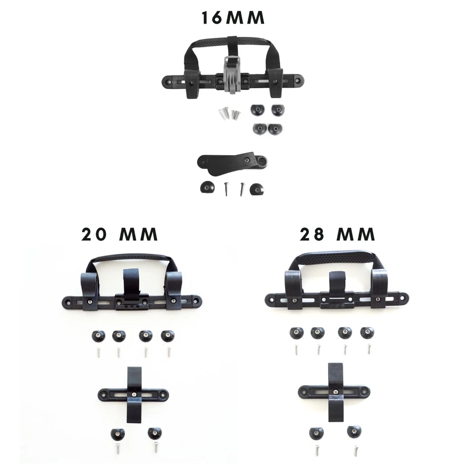 Kit de herrajes para alforjas de bicicleta - para convertir cualquier bolsa en una bicicleta se puede usar Foto 2 de 4