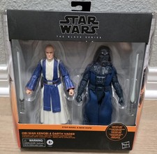 Star Wars Black Series Obi-Wan Kenobi Darth Vader McQuarrie Concept Figure Set