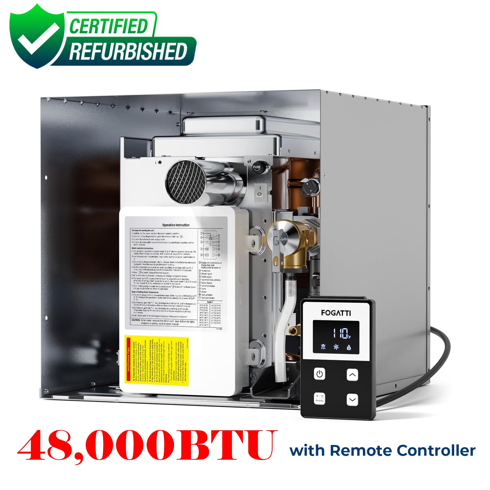 【90% NEW】RV Tankless Water Heater FS07B1S InstaShower 7 