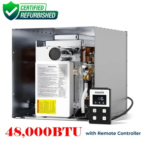 【90% NEW】RV Tankless Water Heater FS07B1S InstaShower 7 with Remote Controller