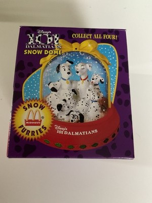 Snow Dome ~ McDonalds 101 Dalmatians Snow Dome 1996 Happy Meal Toy - NIB