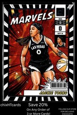 Jackie Young 2025 Donruss WNBA Net Marvels #15 Las Vegas Aces