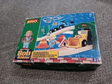 Brio Bob The Builder Track Set 32811 - Box Track And Two Trees Only - Broken Leg