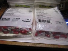 22-16 AWG Red Polycarbonate Insulated Quick Connect Female Disconnect QTY 200