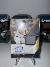 2026 Topps Series 1 Carlos Rodón Major League Material #MLMA-CRO Gold /50 AU MEM