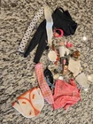 Huge Barbie Doll Accessories Lot Vintage Shoes Mix