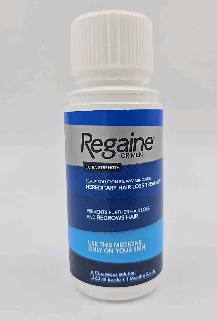 Regaine For Men Scalp Solution 1 Months Supply 60ml - NO BOX, Sealed.