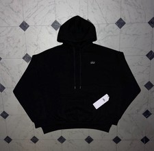 Alo Accolade Black Hoodie Pullover Women's NWT Size S M