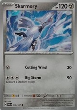119/167 SKARMORY | COMMON | TWILIGHT MASQUERADE POKEMON CARD