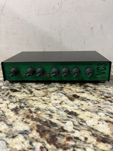 JOEMEEK VC3 Pro channel Mic Pre Opto Compressor Enhancer Tested