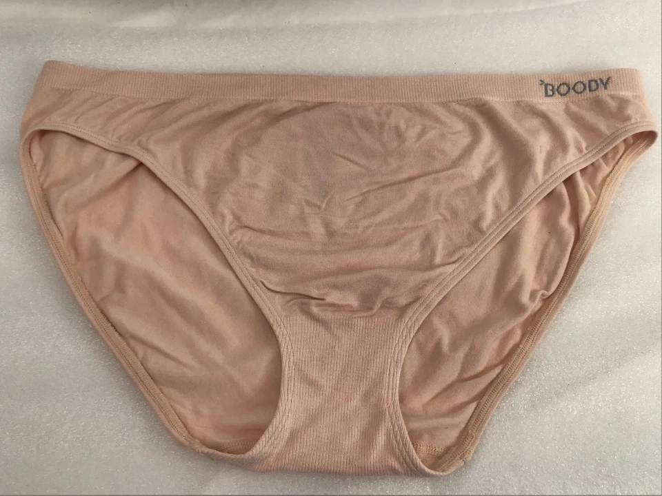 Boody Classic Bikini Sz Ex-Large XL Soft Comfy VISCOSE Great Fit Beige - Image 4 of 4