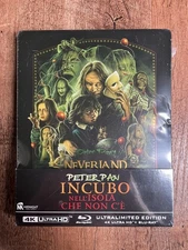 *DMGED* Peter Pan's Neverland Nightmare w. Steelbook (4K + Blu-ray, Region Free)