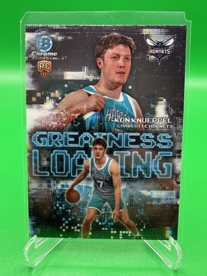 2025-2026 Bowman Chrome Kon Knueppel Greatness Loading Insert RC