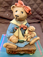 Boyds Bears Bailey With Suitcase Smooth Version 1E