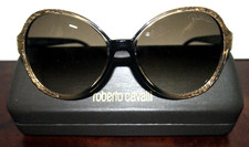 Roberto Cavalli Women's Luxury Light Bronze Color Sunglasses-Made In Italy