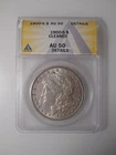 1900-S Morgan Silver Dollar ANACS AU50 Details Cleaned