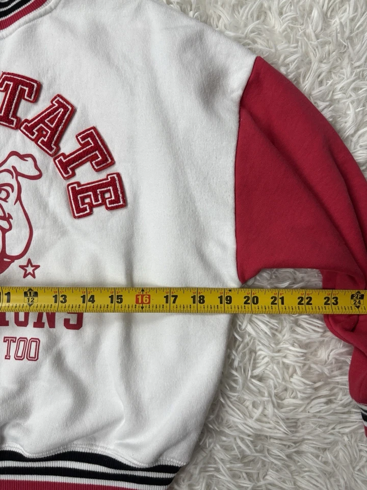 Sudadera de cuello redondo LIMITED TOO para niñas All State Champs talla pequeña (7/8) Foto 3 de 4