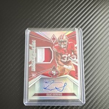 Panini Phoenix 2024 Isaac Guerendo #RPJA-IGO Red Rookie Patch Auto /99 49ers
