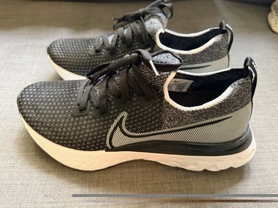 Size 8.5 - Nike React Infinity Run Flyknit Black White. Mens