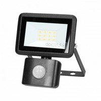 Faro S LED Fluter Mit PIR 10W, 800Lm, IP44 AD-NL-6252BLR4