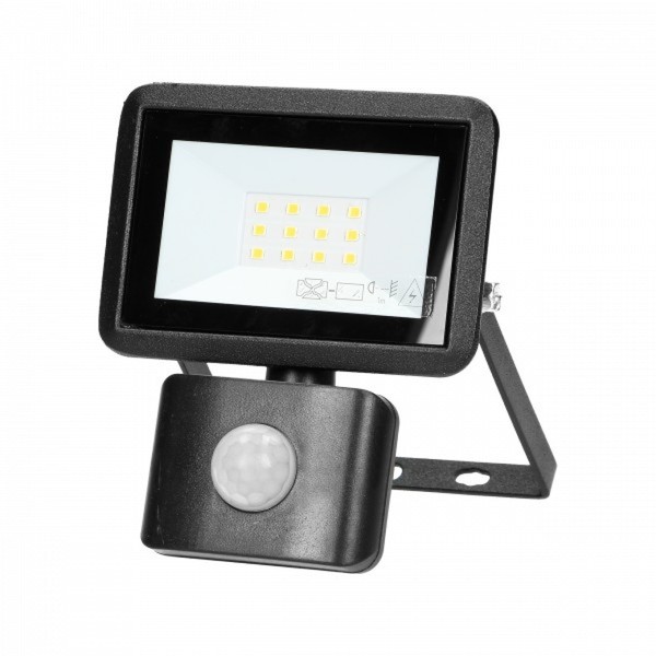 Faro S LED Fluter Mit PIR 10W, 800Lm, IP44 AD-NL-6252BLR4-image