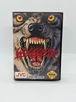 Wolfchild Sega Genesis JVC complete w/manual CIB NICE!