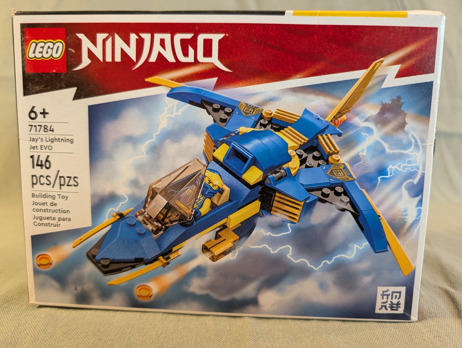 LEGO NINJAGO: Jay'S Lightning Jet Evo (71784) New in Box