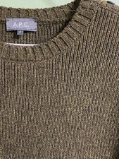 A.P.C. Men L Knit Limited Edition Style Refined Minimalism Timeless Design with