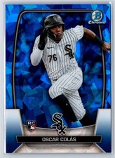 Oscar Colás 2023 Bowman Chrome Sapphire Edition Rookie 20 RC