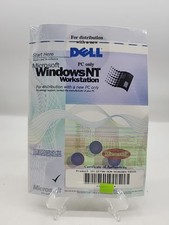New sealed WINDOWS NT 4.0 Workstation CD  Floppy disk
