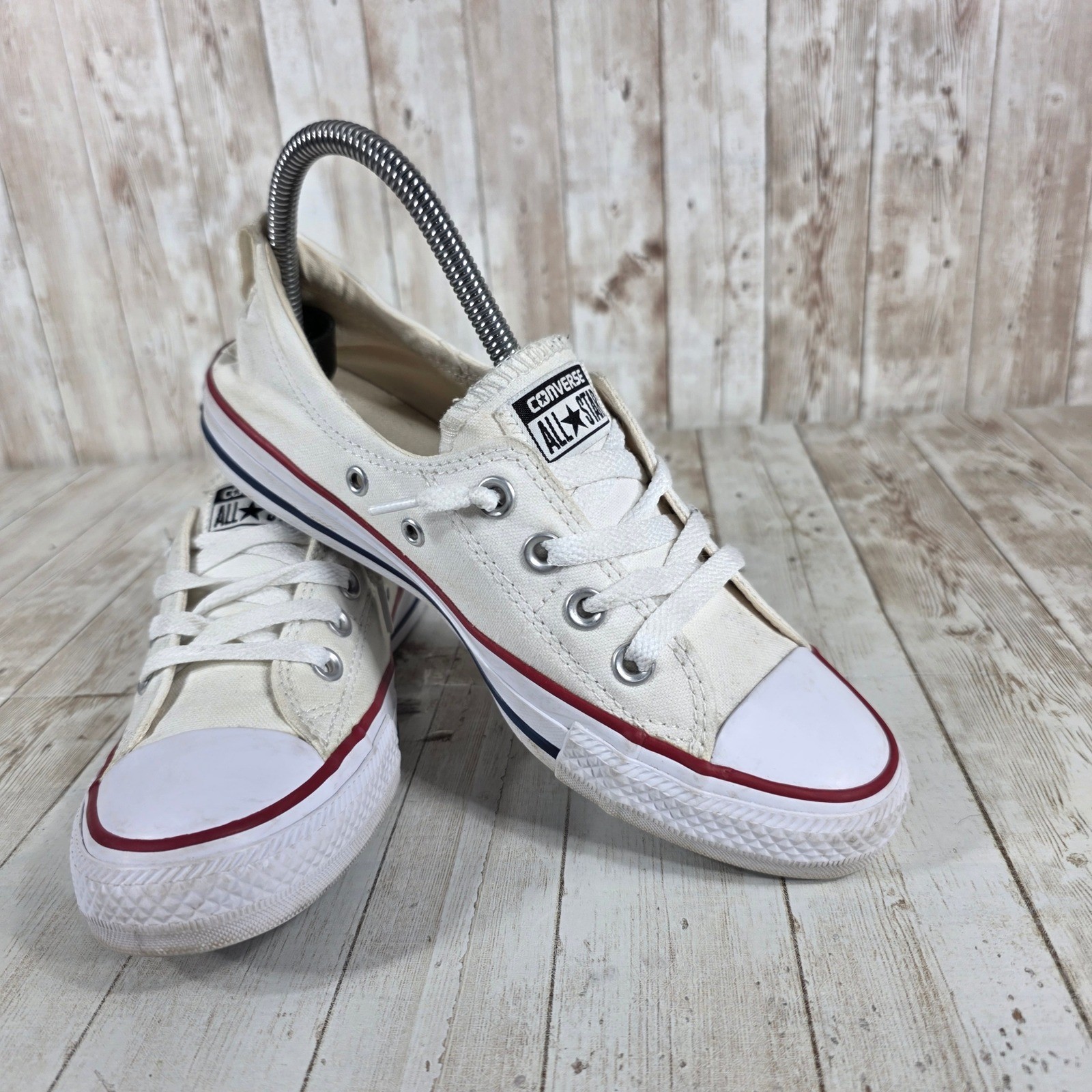 Converse Chuck Taylor All Star Shoreline Sneakers White Low Top Women's Size 7 thumbnail 6