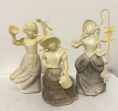 Vintage Avon Bottles-Little Bo Peep, Mary Mary & Little Miss Muffet