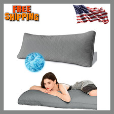 Memory Foam Body Pillow, Full Large Body Pillows for Adults, Firm  Fluffy Long