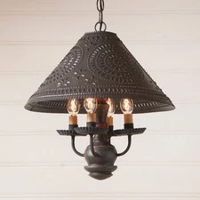 Homespun Shade Light in Americana Espresso