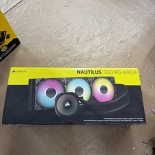 CORSAIR Nautilus 360 RS ARGB Liquid CPU Cooler - Black - Factory Sealed