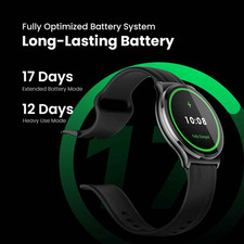 HAYLOU Solar Lite 2 Men's Smart Watch (1.43'' AMOLED Display, 150+ Sports Modes)