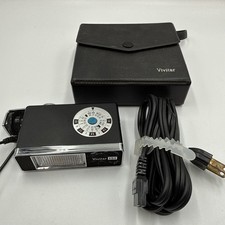 Vintage Vivitar 151 flash w/ Case  Power Cord