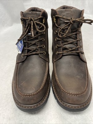NWT Nunn Bush Karnak Leather Ankle Boots - Brown Crazy Horse - Men s 10 Med