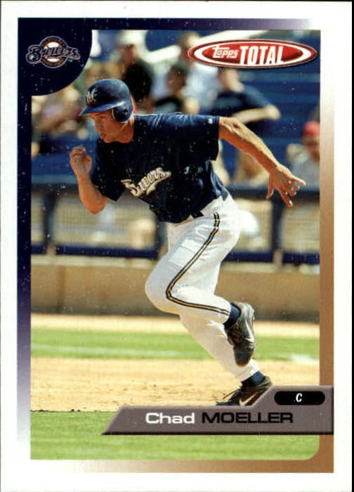 2005 Topps Total Baseball Card #126 Chad Moeller