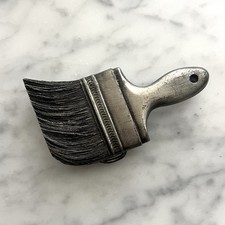 1980 Vintage Bergamot Brass Works Paintbrush Belt Buckle Made in USA